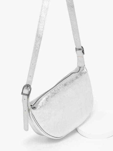 Cross Body Tas Nine Milano Zilver nine NI23115 ander zicht 2